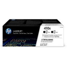 Εικόνα της Toner Dual Pack HP 410X Black HC CF410XD
