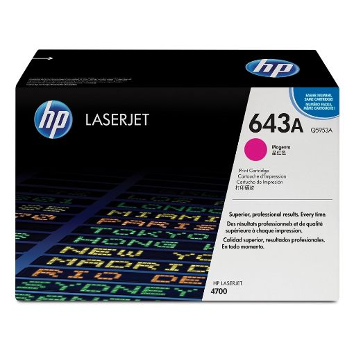 Εικόνα της Toner HP 643A Magenta Q5953A