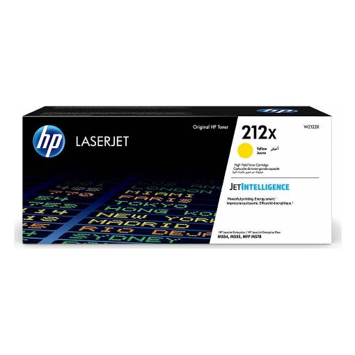 Εικόνα της Toner HP 212X Yellow HC W2122X