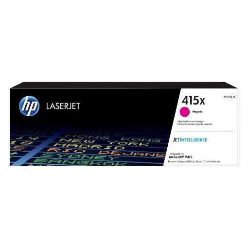 Εικόνα της Toner HP 415X Magenta HC W2033X