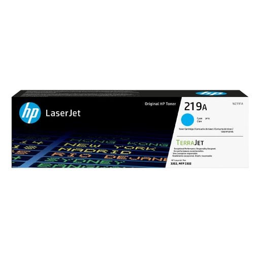 Εικόνα της Toner HP 219A LaserJet Cyan W2191A
