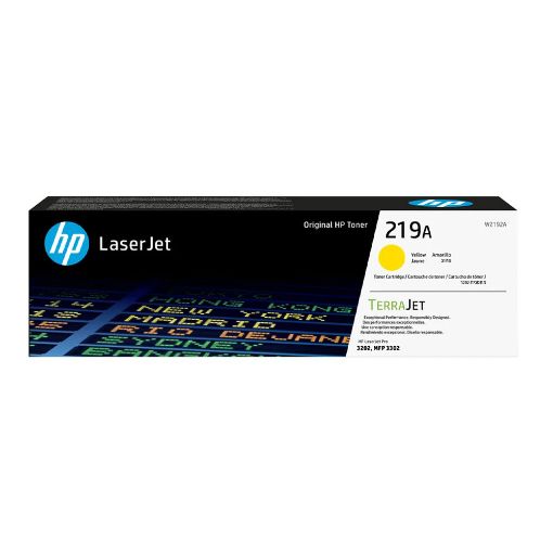 Εικόνα της Toner HP 219A LaserJet Yellow W2192A