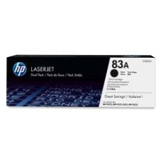 Εικόνα της Toner Dual Pack HP 83A Black CF283AD