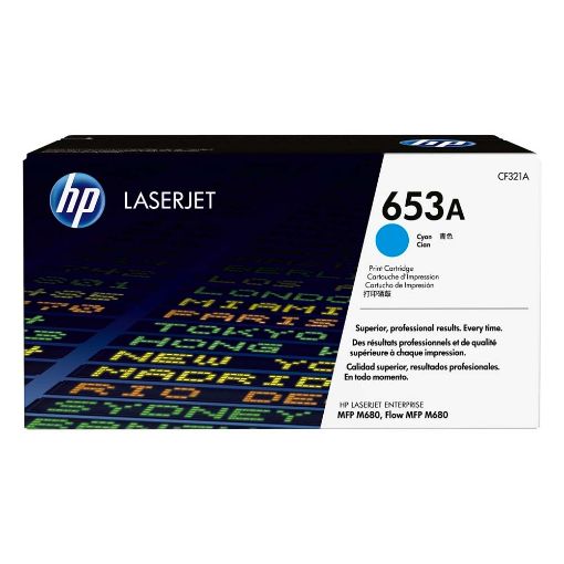 Εικόνα της Toner HP 653A Cyan CF321A