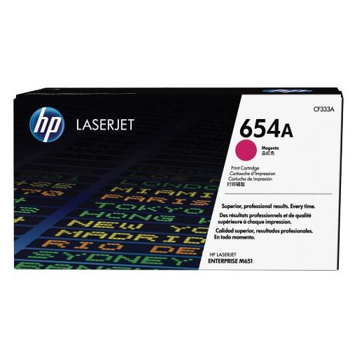 Εικόνα της Toner HP 654A Magenta CF333A