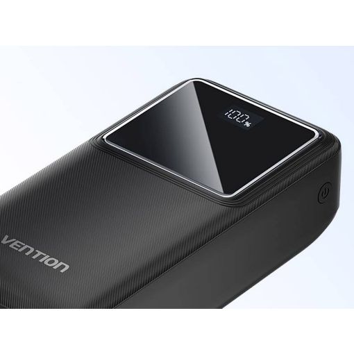 Εικόνα της Power Bank Vention 30.000mAh 22.5W Led Display Black FHMB0