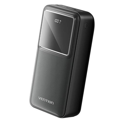 Εικόνα της Power Bank Vention 30.000mAh 22.5W Led Display Black FHMB0