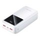 Εικόνα της Power Bank Vention 30.000mAh 22.5W Led Display White FHMW0