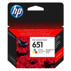 Εικόνα της Μελάνι HP 651 Tri-Colour C2P11AE