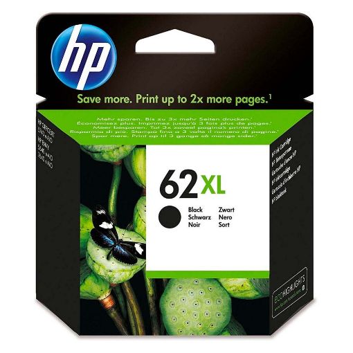 Εικόνα της Μελάνι HP 62XL Black High Yield C2P05AE
