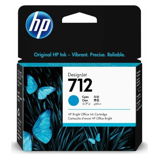 Εικόνα της Μελάνι HP 712 Cyan 3ED67A