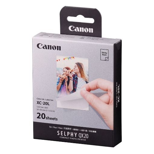 Εικόνα της Canon XC-20L Colour Ink/ Paper Set 20 Sheets 6755C002AA