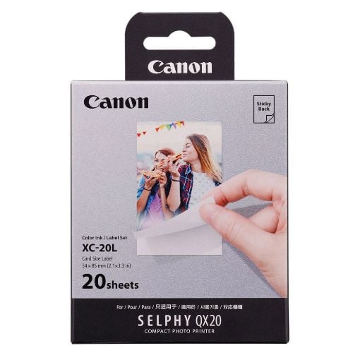 Εικόνα της Canon XC-20L Colour Ink/ Paper Set 20 Sheets 6755C002AA