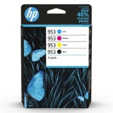 Εικόνα της Πακέτο 4 Μελανιών HP 953 Multipack Black, Cyan, Magenta και Yellow 6ZC69AE