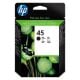 Εικόνα της Μελάνι HP 45 Black HC 51645AE