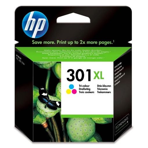 Εικόνα της Μελάνι HP 301 Tri-Colour XL CH564EE