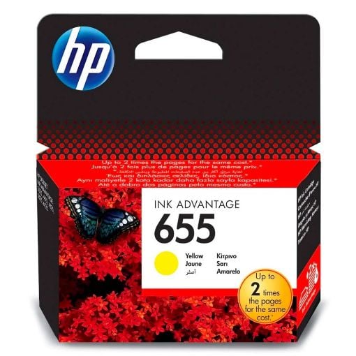 Εικόνα της Μελάνι HP 655 Yellow CZ112AE