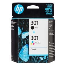 Εικόνα της Μελάνι Combo 2-Pack HP 301 Black και Tri-Colour N9J72AE
