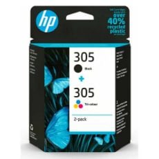 Εικόνα της Πακέτο 2 Μελανιών HP 305 Black και Tri-Colour 6ZD17AE