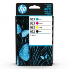 Εικόνα της Πακέτο 4 Μελανιών HP 932 Black και 933 Cyan, Magenta, Yellow 6ZC71AE