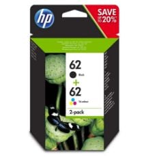 Εικόνα της Μελάνι Combo 2-Pack HP 62 Black και Tri-Colour N9J71AE