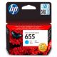 Εικόνα της Μελάνι HP 655 Cyan CZ110AE