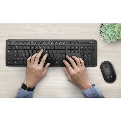 Εικόνα της Πληκτρολόγιο-Ποντίκι Asus CW100 Wireless GR 90XB0700-BKM1C0