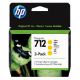 Εικόνα της Μελάνι HP 712 Yellow (3-Pack) 3ED79A
