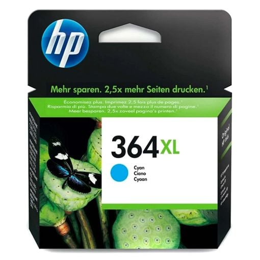 Εικόνα της Μελάνι HP 364 Cyan XL CB323EE