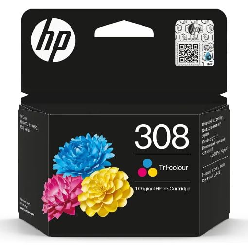 Εικόνα της Μελάνι HP 308 Tri-Colour 7FP20UE