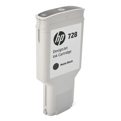 Εικόνα της Μελάνι HP 728 Matte Black 300ml F9J68A