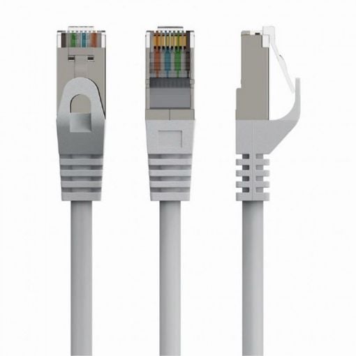 Εικόνα της Καλώδιο Δικτύου Cablexpert F/FTP CAT.6 0.25m Gray PP6-0.25M