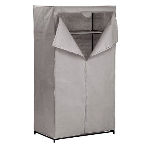 Εικόνα της Ντουλάπα Estia Yφασμάτινη Non Woven 100x50x150cm Ivory 03-23959