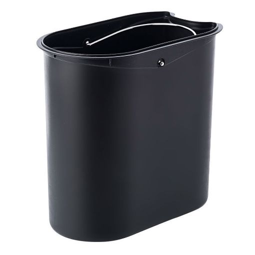 Εικόνα της Χαρτοδοχείο Μπάνιου Εstia Slim Soft Close 5lt Λευκό 02-14575