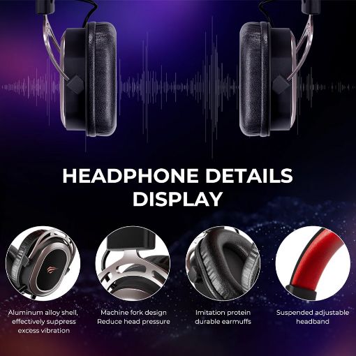 Εικόνα της Headset Havit H2008d 3.5mm