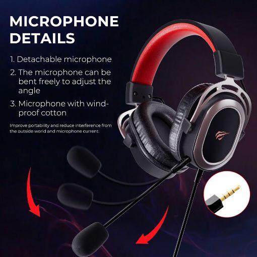 Εικόνα της Headset Havit H2008d 3.5mm