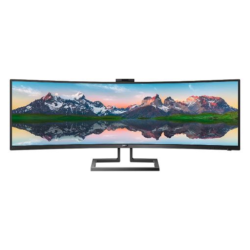 Εικόνα της Οθόνη Philips P Line SuperWide 48.8" Curved VA Dual QHD DisplayHDR 400 499P9H/00