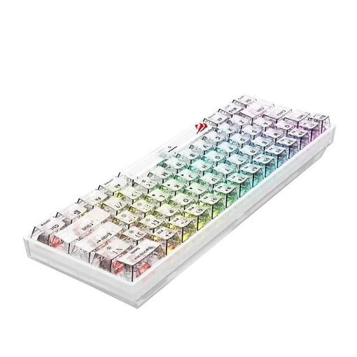 Εικόνα της Πληκτρολόγιο Havit KB877L 60% RGB Transparent