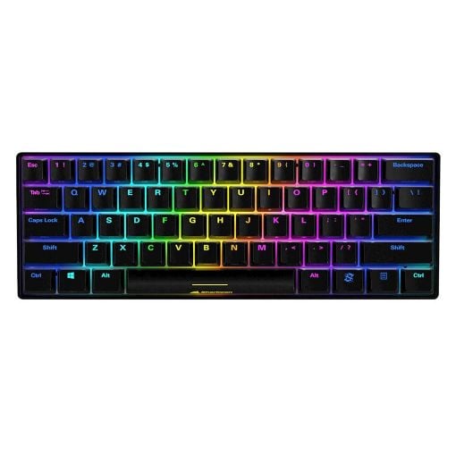 Εικόνα της Πληκτρολόγιο Sharkoon Skiller SGK50 S4 60% Kailh Red Switches RGB US White