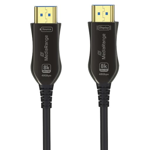 Εικόνα της Καλώδιο MediaRange HDMI Active Optical 2.1 8K 10m MRCS222