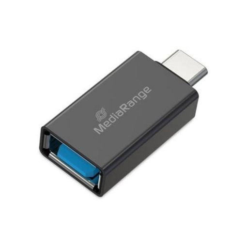 Εικόνα της MediaRange USB-A to USB Type-C Adapter Black MRCS216