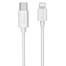 Εικόνα της Kαλώδιο MediaRange Apple Lightning to USB Type-C 1m White MRCS215