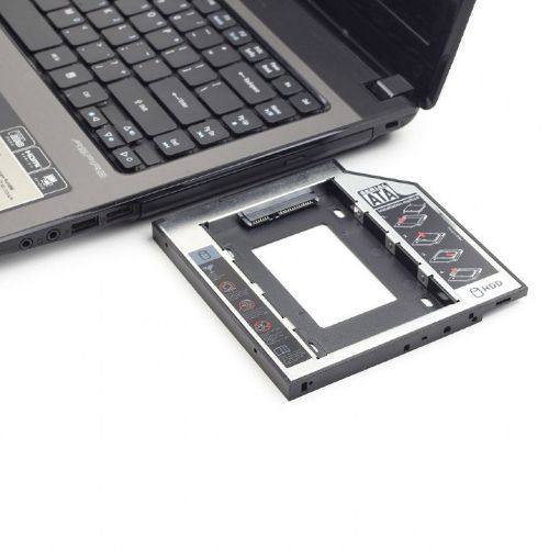 Εικόνα της Caddy Drive Bay Gembird Panel 2.5'' to 5.25" MF-95-01