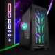 Εικόνα της Sharkoon Elite Shark CA300T RGB Tempered Glass Black