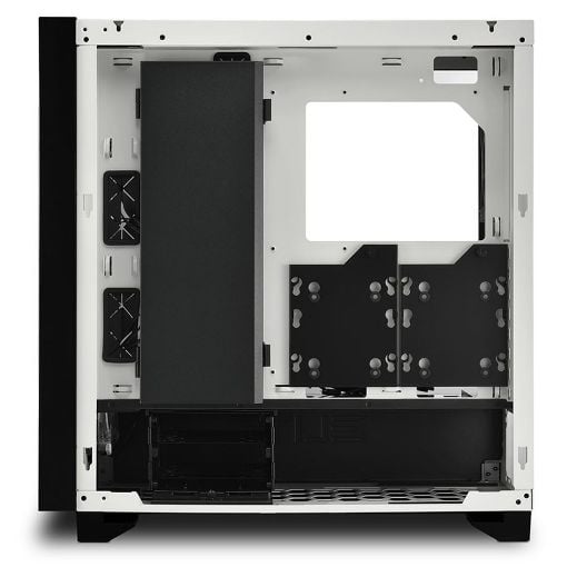 Εικόνα της Sharkoon Elite Shark CA300H RGB Tempered Glass White