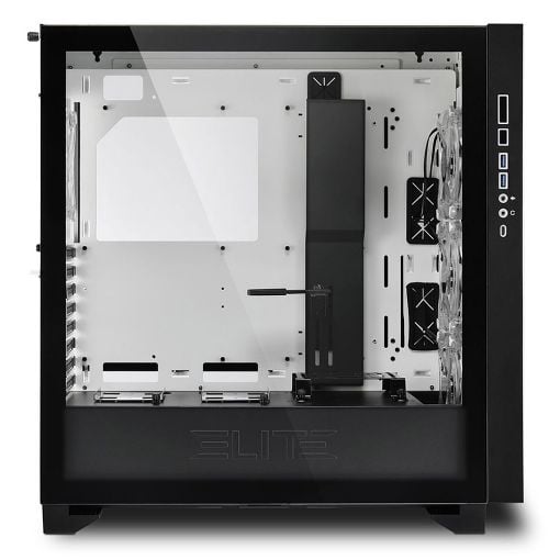 Εικόνα της Sharkoon Elite Shark CA300H RGB Tempered Glass White