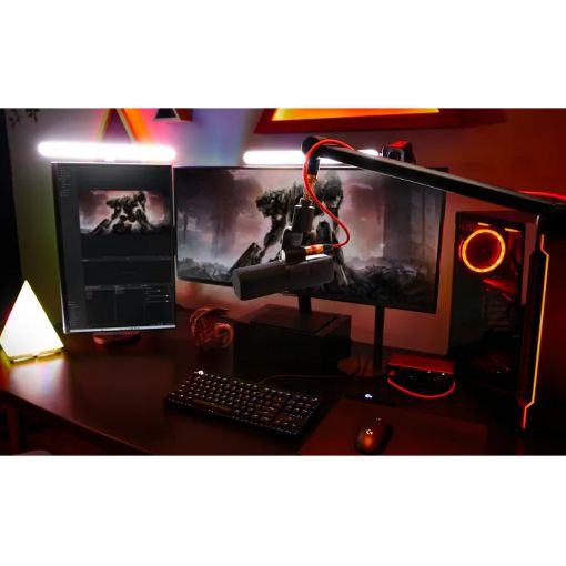 Εικόνα της Logitech G Yeti Studio Active Dynamic XLR Broadcast Microphone with ClearAmp Black 988-000565