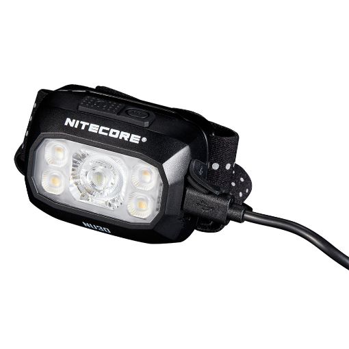 Εικόνα της Φακός Κεφαλής NiteCore NU30 Επαναφορτιζόμενος 500lm IP66 Black