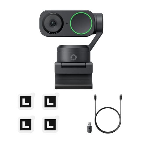Εικόνα της Webcam Insta360 Link 2 with 4K / Smart Control / AI Tracking / 2-Axis Gimbal Edition