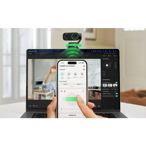 Εικόνα της Webcam Insta360 Link 2 with 4K / Smart Control / AI Tracking / 2-Axis Gimbal Edition
